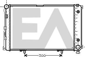 EACLIMA 31R50032 - Радиатор, охлаждане на двигателя vvparts.bg