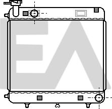 EACLIMA 31R50115 - Радиатор, охлаждане на двигателя vvparts.bg