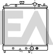 EACLIMA 31R51023 - Радиатор, охлаждане на двигателя vvparts.bg