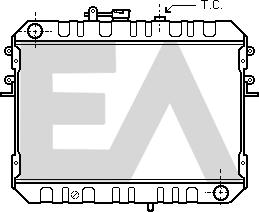 EACLIMA 31R52017 - Радиатор, охлаждане на двигателя vvparts.bg