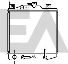 EACLIMA 31R69018 - Радиатор, охлаждане на двигателя vvparts.bg