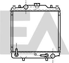 EACLIMA 31R69021 - Радиатор, охлаждане на двигателя vvparts.bg