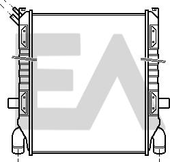 EACLIMA 31R63002 - Радиатор, охлаждане на двигателя vvparts.bg