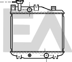 EACLIMA 31R19003 - Радиатор, охлаждане на двигателя vvparts.bg