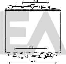 EACLIMA 31R29006 - Радиатор, охлаждане на двигателя vvparts.bg