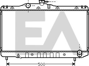 EACLIMA 31R71042 - Радиатор, охлаждане на двигателя vvparts.bg