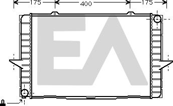 EACLIMA 31R78021 - Радиатор, охлаждане на двигателя vvparts.bg