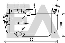 EACLIMA 37G16001 - Маслен радиатор, двигателно масло vvparts.bg