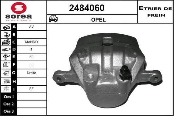 EAI 2484060 - Спирачен апарат vvparts.bg