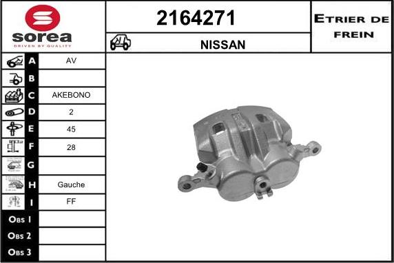 EAI 2164271 - Спирачен апарат vvparts.bg