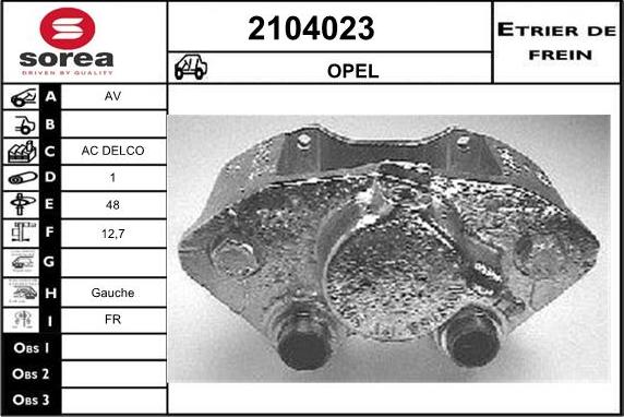 EAI 2104023 - Спирачен апарат vvparts.bg