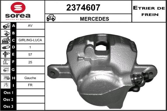 EAI 2374607 - Спирачен апарат vvparts.bg