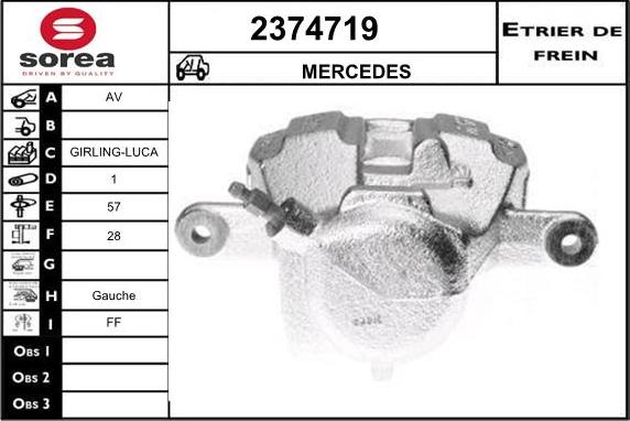 EAI 2374719 - Спирачен апарат vvparts.bg