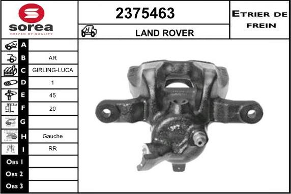 EAI 2375463 - Спирачен апарат vvparts.bg