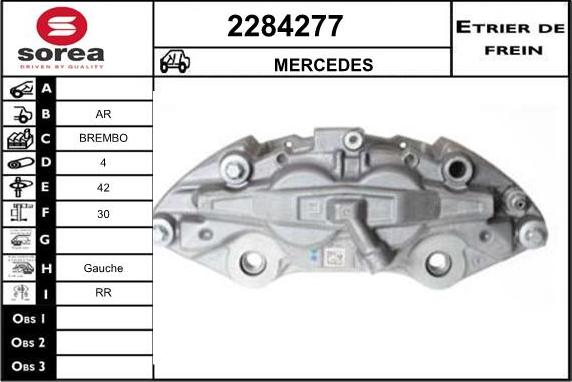 EAI 2284277 - Спирачен апарат vvparts.bg