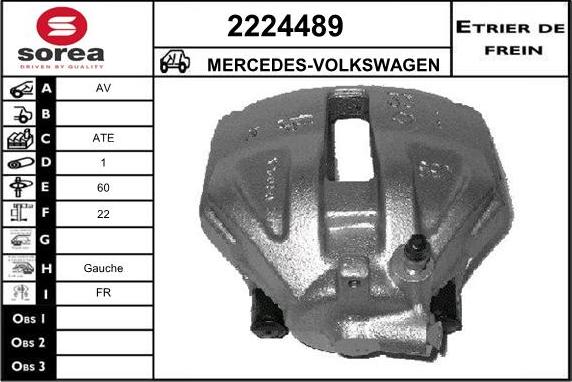 EAI 2224489 - Спирачен апарат vvparts.bg