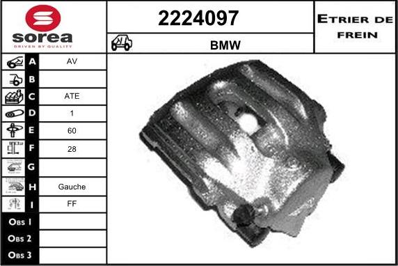 EAI 2224097 - Спирачен апарат vvparts.bg