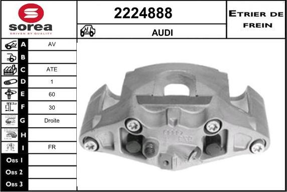 EAI 2224888 - Спирачен апарат vvparts.bg