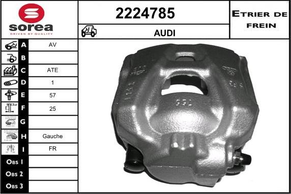 EAI 2224785 - Спирачен апарат vvparts.bg