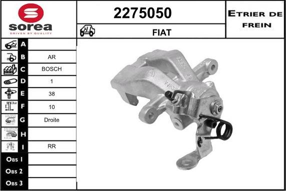 EAI 2275050 - Спирачен апарат vvparts.bg