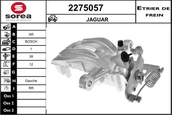 EAI 2275057 - Спирачен апарат vvparts.bg