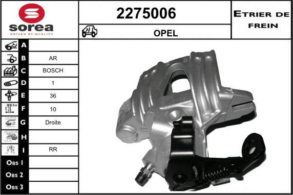 EAI 2275006 - Спирачен апарат vvparts.bg