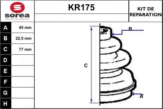 EAI KR175 - Маншон, полуоска vvparts.bg