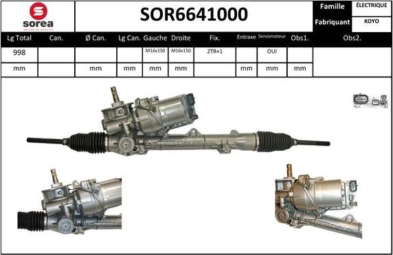 EAI SOR6641000 - Кормилна кутия vvparts.bg