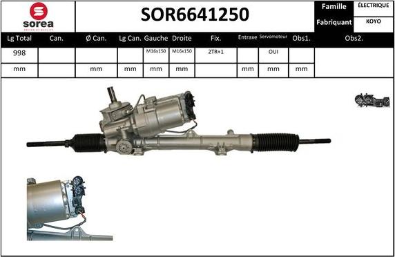 EAI SOR6641250 - Кормилна кутия vvparts.bg