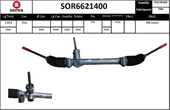 EAI SOR6621400 - Кормилна кутия vvparts.bg