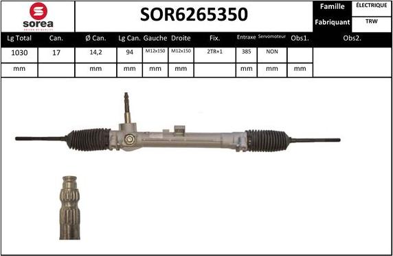 EAI SOR6265350 - Кормилна кутия vvparts.bg