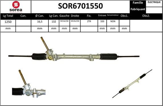 EAI SOR6701550 - Кормилна кутия vvparts.bg