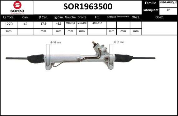 EAI SOR1963500 - Кормилна кутия vvparts.bg