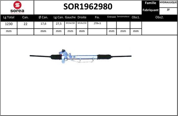 EAI SOR1962980 - Кормилна кутия vvparts.bg