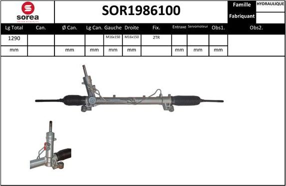 EAI SOR1986100 - Кормилна кутия vvparts.bg