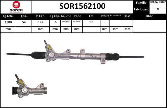 EAI SOR1562100 - Кормилна кутия vvparts.bg