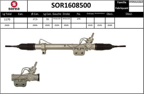 EAI SOR1608500 - Кормилна кутия vvparts.bg