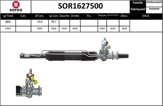 EAI SOR1627500 - Кормилна кутия vvparts.bg