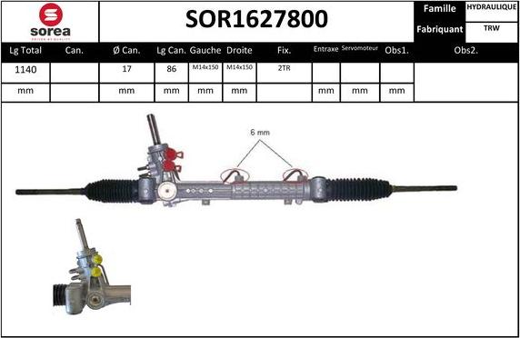 EAI SOR1627800 - Кормилна кутия vvparts.bg