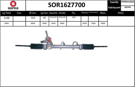 EAI SOR1627700 - Кормилна кутия vvparts.bg