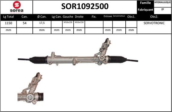 EAI SOR1092500 - Кормилна кутия vvparts.bg