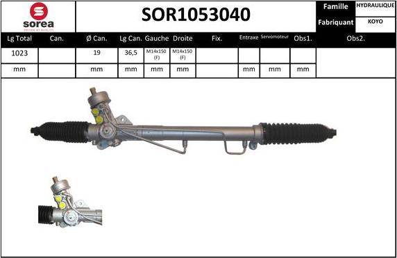 EAI SOR1053040 - Кормилна кутия vvparts.bg