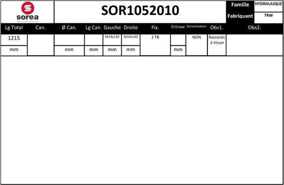 EAI SOR1052010 - Кормилна кутия vvparts.bg