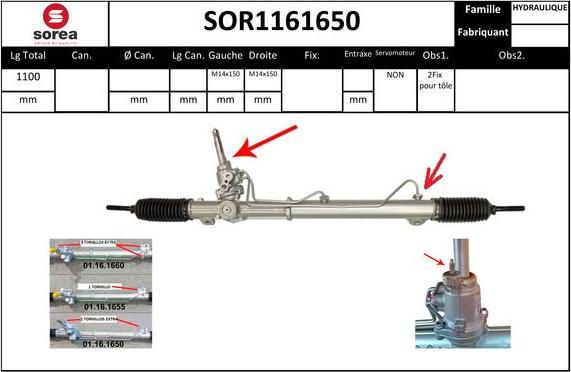 EAI SOR1161650 - Кормилна кутия vvparts.bg