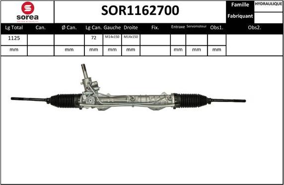 EAI SOR1162700 - Кормилна кутия vvparts.bg