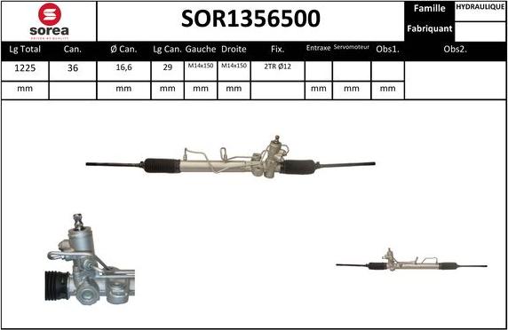 EAI SOR1356500 - Кормилна кутия vvparts.bg