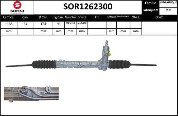 EAI SOR1262300 - Кормилна кутия vvparts.bg