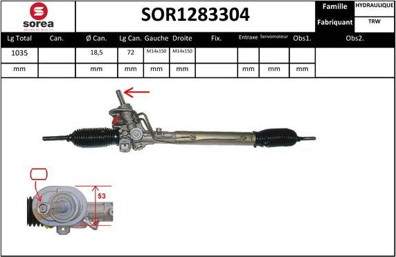 EAI SOR1283304 - Кормилна кутия vvparts.bg