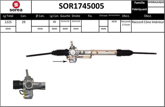 EAI SOR1745005 - Кормилна кутия vvparts.bg