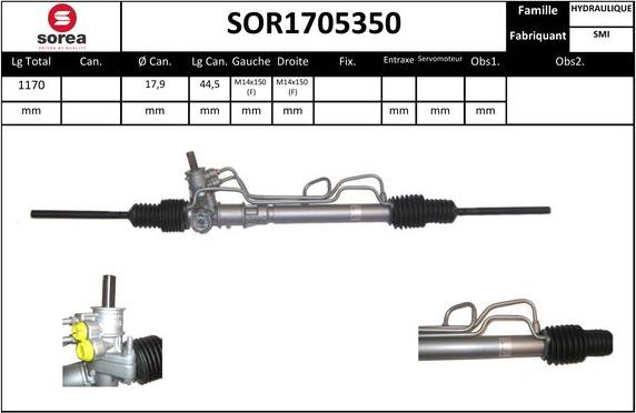 EAI SOR1705350 - Кормилна кутия vvparts.bg